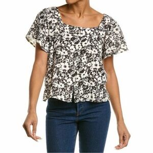 Rails Magnolia Cameo Floral‎ Cotton Top Size XS EUC